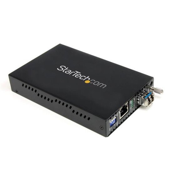 StarTech.com Convertisseur Ethernet Gigabit sur Fibre Optique MonoMode LC - 1000Mb/s - 40km