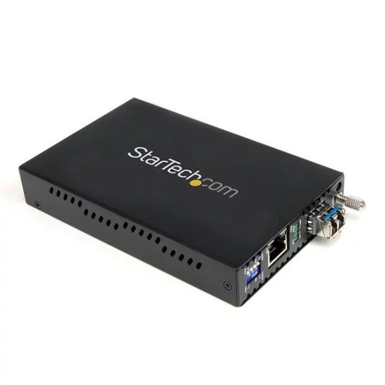 StarTech.com Convertisseur Ethernet Gigabit sur Fibre Optique MonoMode LC - 1000Mb/s - 40km StarTech.com Convertisseur Ethernet Gigabit sur Fibre Optique MonoMode LC - 1000Mb/s - 40km