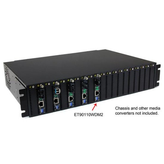 StarTech.com Convertisseur Ethernet sur Fibre Optique MonoMode SC avec WDM - 10/100Mb/s - 20km StarTech.com Convertisseur Ethernet sur Fibre Optique MonoMode SC avec WDM - 10/100Mb/s - 20km