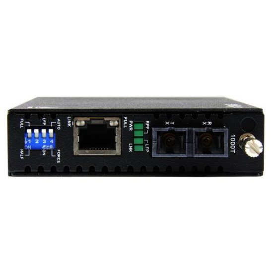 StarTech.com Convertisseur Ethernet Gigabit sur Fibre Optique MultiMode SC - 1000 Mb/s - 550m