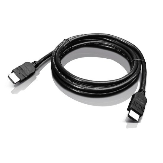 Lenovo 2.0m HDMI câble HDMI 2 m HDMI Type A (Standard) Noir