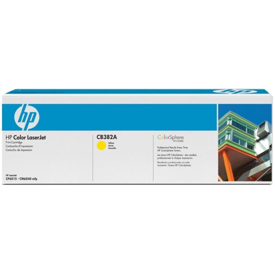 HP CB382A cartouche toner et laser / CB382A Toner Jaune