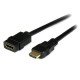 StarTech.com Câble d'extension HDMI Ultra HD 4K de 2m - Rallonge HDMI vers HDMI - M/F