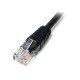 StarTech.com Câble patch UTP Cat5e de 15 m avec RJ45 moulé noir - Cordon de connexion de 15 m