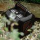 Lenco ODR-160GY Radio portable Analogique et numérique Noir, Orange
