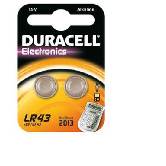 Duracell pile bouton LR43 2p. Duracell pile bouton LR43 2p.
