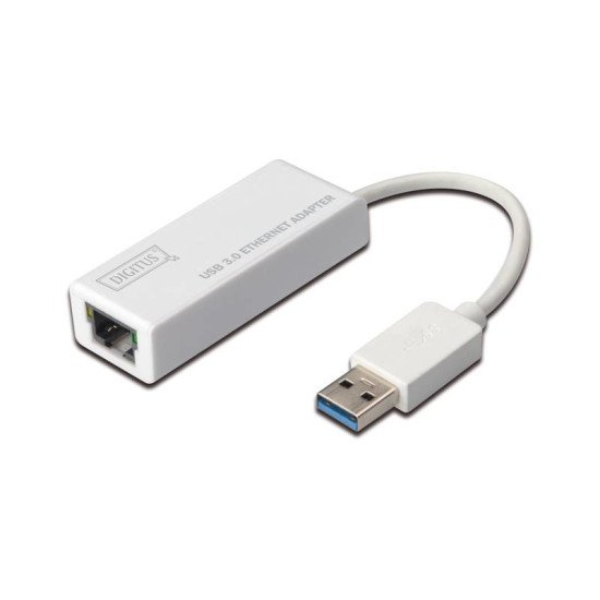 Digitus DN-3023 adaptateur et connecteur de câbles USB RJ-45 Blanc