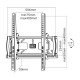 Newstar PLASMA-W240 support mural tv Newstar PLASMA-W240 support mural tv