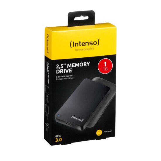 Intenso Memory Drive, 1TB disque dur externe 1000 Go Noir
