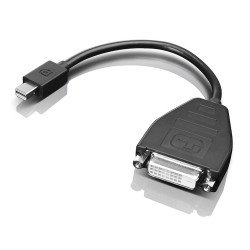 Lenovo 0B47090 câble vidéo et adaptateur 0,2 m Mini-DisplayPort SL-DVI Noir Lenovo 0B47090 câble vidéo et adaptateur 0,2 m Mini-DisplayPort SL-DVI Noir