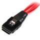 StarTech.com Câble Mini SAS Serial Attached SCSI interne 50 cm - SFF-8087 vers 4 SFF-8482