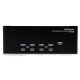 StarTech.com Switch Commutateur KVM USB 4 ports Sortie Vidéo DVI, Audio HUB USB 2.0 3 Écrans - 4 PC