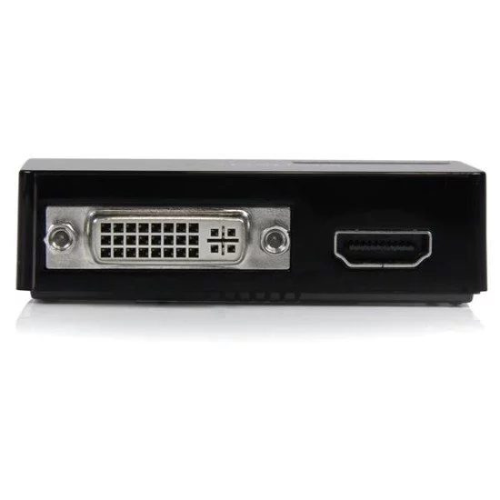 StarTech.com Adaptateur vidéo multi-écrans USB 3.0 vers HDMI et DVI - Carte graphique externe - 2048x1152 StarTech.com Adaptateur vidéo multi-écrans USB 3.0 vers HDMI et DVI - Carte graphique externe - 2048x1152