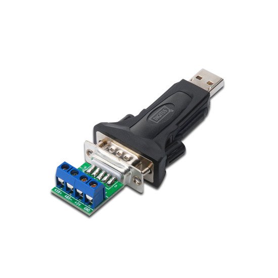 Digitus USB 2.0 - RS-485 Noir