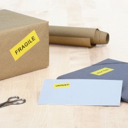 HERMA Étiquettes couleur A4 45.7x21.2 mm, jaunes, papier mat, 960 pcs HERMA Étiquettes couleur A4 45.7x21.2 mm, jaunes, papier mat, 960 pcs