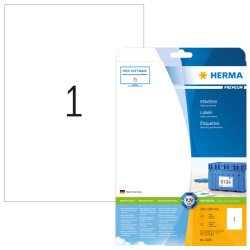 HERMA 5065 étiquette à imprimer Blanc Imprimante d'étiquette adhésive HERMA 5065 étiquette à imprimer Blanc Imprimante d'étiquette adhésive