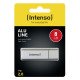 Intenso Alu Line lecteur USB flash 8 Go USB Type-A 2.0 Argent