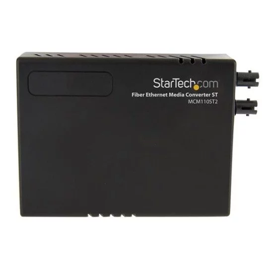 StarTech.com Convertisseur Fast Ethernet cuivre fibre optique multimode ST 10/100 - 2 km StarTech.com Convertisseur Fast Ethernet cuivre fibre optique multimode ST 10/100 - 2 km