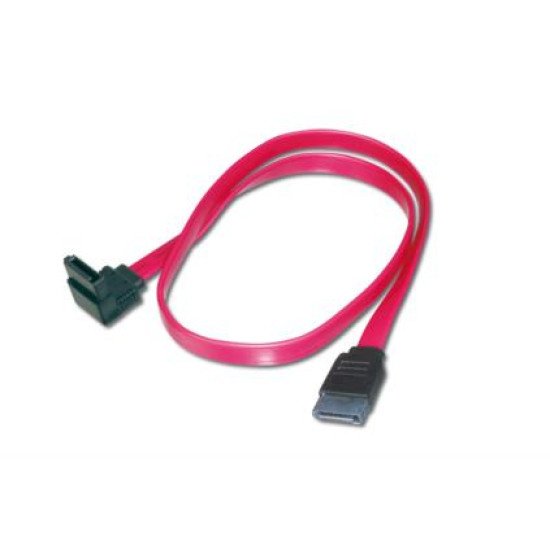 ASSMANN Electronic 2x SATA 7-pin, 0.5 m câble SATA 0,5 m Noir, Rouge