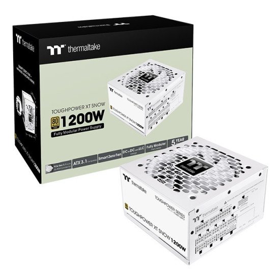 Thermaltake Toughpower XT Snow unité d'alimentation d'énergie 1200 W 20+4 pin ATX ATX Blanc