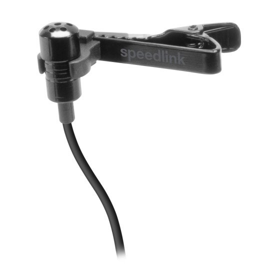 SPEEDLINK SPES Noir Microphone à clipser
