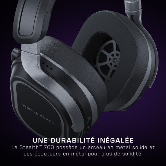 Turtle Beach Casque gaming amplifié multiplateforme sans fil Stealth 700 pour Xbox Series X|S, Xbox One, PC et mobile - Haut-parleurs 60 mm, microphone avec isolation acoustique par l'IA, Bluetooth. Batterie 80 heures – Cobalt Turtle Beach Casque gaming amplifié multiplateforme sans fil Stealth 700 pour Xbox Series X|S, Xbox One, PC et mobile - Haut-parleurs 60 mm, microphone avec isolation acoustique par l'IA, Bluetooth. Batterie 80 heures – Cobalt