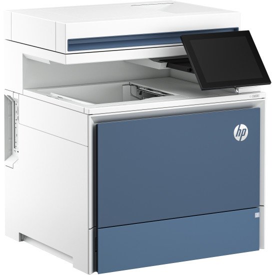 HP Imprimante multifonction Color LaserJet Enterprise 5800dn, Impression, copie, numérisation, télécopie (en option), Chargeur automatique de documents; Bacs haute capacité en option; Écran tactile; Cartouche TerraJet