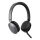 Lenovo 4XD1T60925 casque Sans fil Arceau Bureau/Centre d'appels USB Type-C Bluetooth Gris