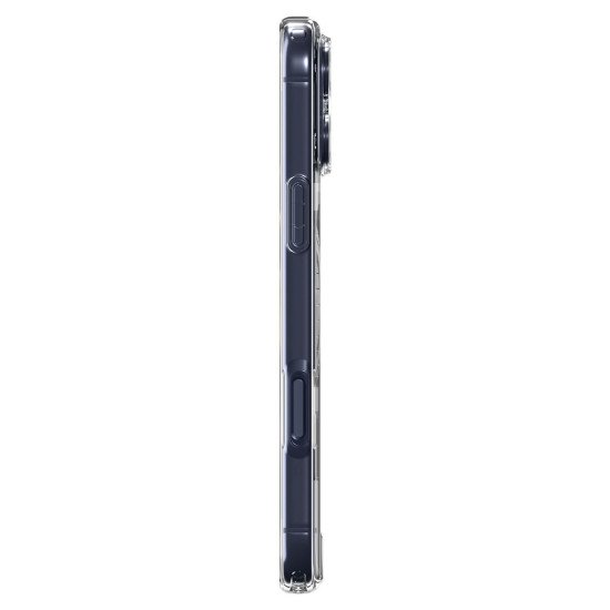 Spigen Ultra Hybrid (Mag Fit) coque de protection pour téléphones portables 16 cm (6.3") Housse Bleu foncé, Transparent