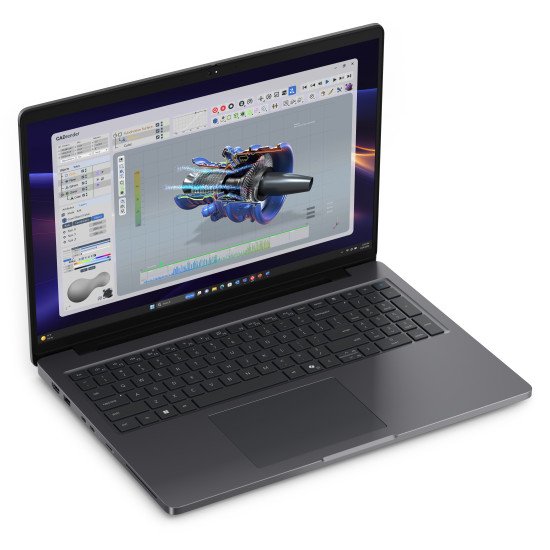 DELL Pro Precision 5 16 PW516261 Copilot+ PC Intel Core Ultra 7 366H Ordinateur portable 40,6 cm (16") Full HD+ 32 Go LPDDR5x-SDRAM 1 To SSD NVIDIA RTX PRO 2000 Blackwell Wi-Fi 7 (802.11be) Windows 11 Pro Noir Belge