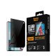 PanzerGlass ® 2-Way Privacy Front Screen Protector iPhone Duo | FRAME FIT w. FASTFIT IN-A-BOX Protection d'écran transparent 1 pièce(s)