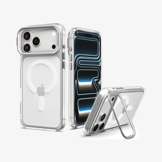 Spigen Ultra Hybrid Optik S (Mag Fit) coque de protection pour téléphones portables 17,5 cm (6.9") Housse Transparent, Argent