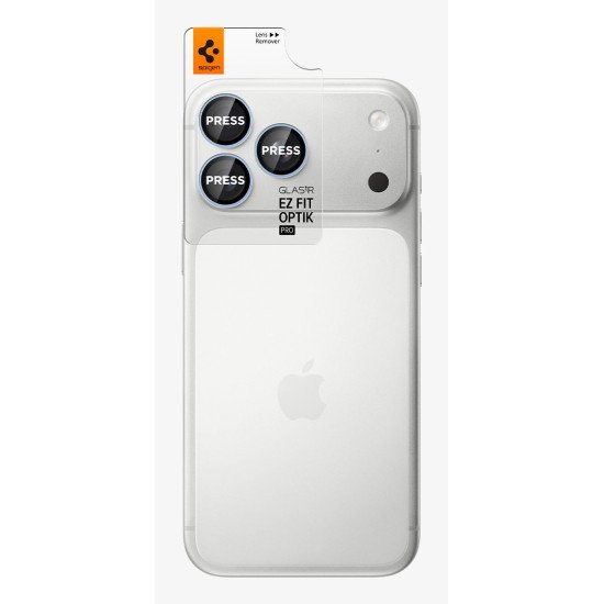 Spigen Optik Pro EZ Fit Protecteur d'objectif caméra Apple 2 pièce(s)