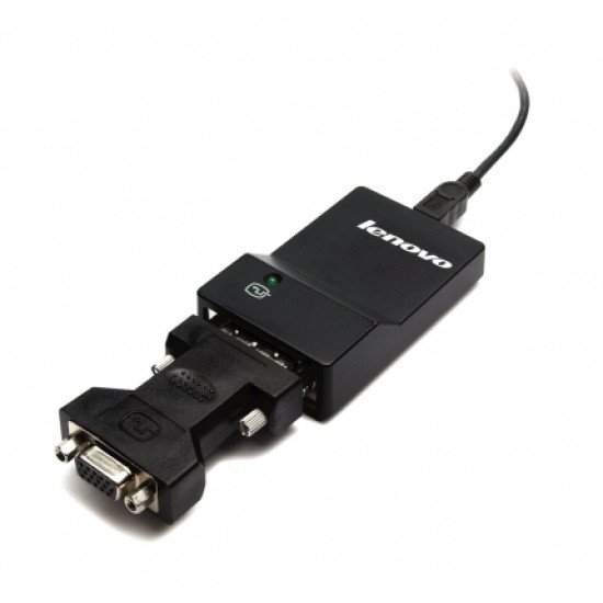 Lenovo USB 3.0 - DVI/VGA USB A DVI/VGA Noir