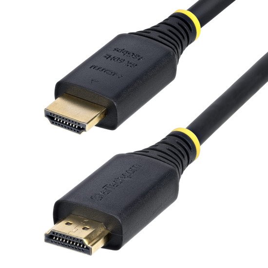 StarTech.com Câble HDMI Ultra Haut Débit Certifié de 50cm, 8K 60Hz / 4K 120Hz, Câble HDMI 2.1 avec HDR10+ / eARC, 48 Gbps, Câble HDMI 8K pour Moniteur/Téléviseur/Écran, Gaine TPE Flexible StarTech.com Câble HDMI Ultra Haut Débit Certifié de 50cm, 8K 60Hz / 4K 120Hz, Câble HDMI 2.1 avec HDR10+ / eARC, 48 Gbps, Câble HDMI 8K pour Moniteur/Téléviseur/Écran, Gaine TPE Flexible