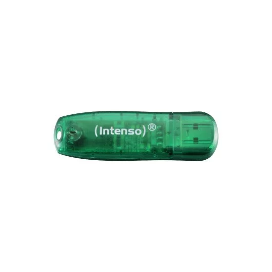 Intenso Rainbow Line clé USB 8 Go USB Type-A 2.0 Vert Intenso Rainbow Line clé USB 8 Go USB Type-A 2.0 Vert