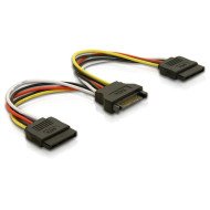 DeLOCK Cable Power SATA 15pin > 2x SATA HDD DeLOCK Cable Power SATA 15pin > 2x SATA HDD
