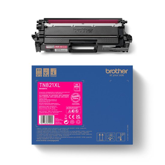 Brother TN-821XLM Cartouche de toner 1 pièce(s) Original Magenta