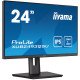 iiyama ProLite XUB2493QSU-B5 écran PC 61 cm (24") 2560 x 1440 pixels Wide Quad HD LED Noir