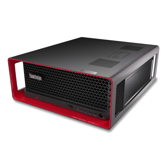 Lenovo ThinkStation P8 AMD Ryzen Threadripper PRO 9955WX 64 Go DDR5-SDRAM 2,51 To SSD Windows 11 Pro Tower Station de travail Noir, Rouge