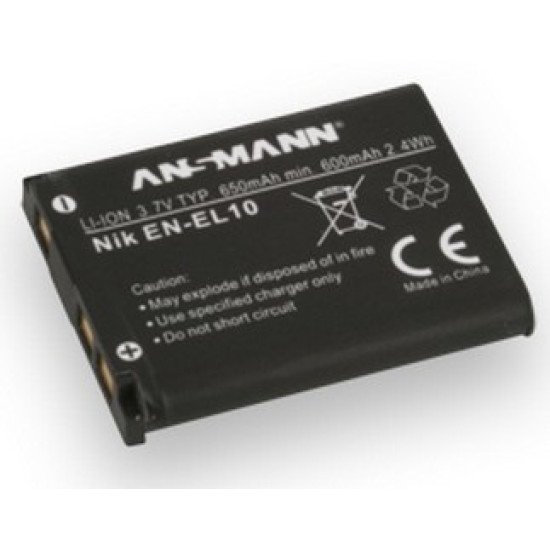 Ansmann A-NIK EN EL 10 Lithium-Ion (Li-Ion) 650 mAh