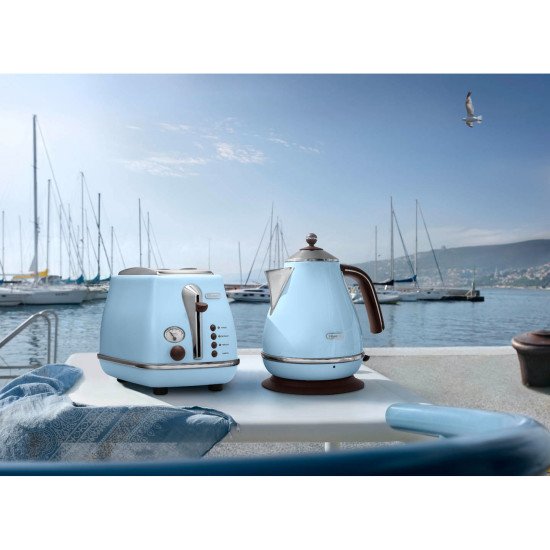 De'Longhi KBOV 2001.AZ bouilloire 1,7 L 2000 W Bleu