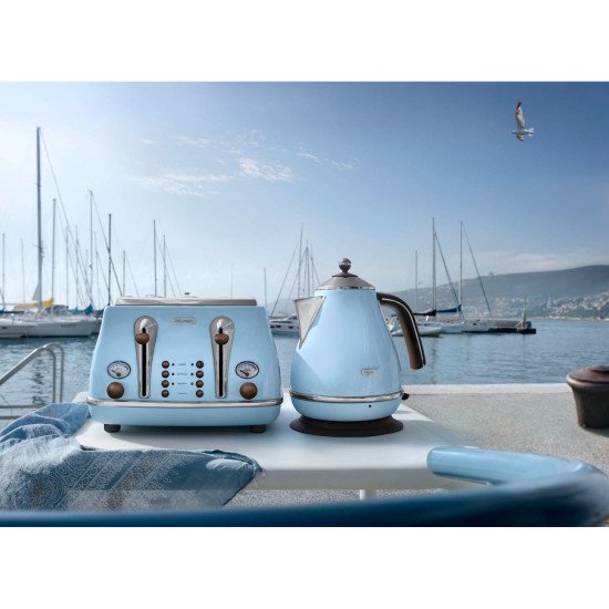 De'Longhi KBOV 2001.AZ bouilloire 1,7 L 2000 W Bleu