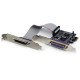 StarTech.com Carte PCI Express 2 ports parallèles DB25 - Carte contrôleur PCI-E 2 ports IEEE 1284 Low Profile