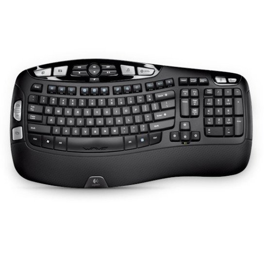 Logitech K350 clavier sans fil QWERTZ DE Noir