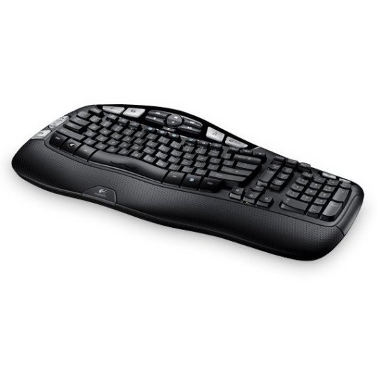 Logitech K350 clavier sans fil QWERTZ DE Noir