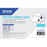 Epson Rouleau adhesif continu Premium Matte 51mm x 35 mm pour TM-3400