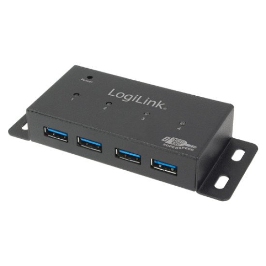LogiLink UA0149 hub & concentrateur 5000 Mbit/s Gris