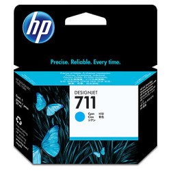 HP 711 / CZ130A Cartouche encre / Cyan HP 711 / CZ130A Cartouche encre / Cyan