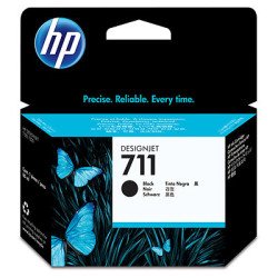 HP 711 80-ml Black Ink Cartridge / CZ133A Cartouche encre / Noir HP 711 80-ml Black Ink Cartridge / CZ133A Cartouche encre / Noir